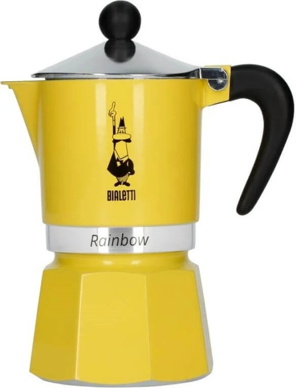 Kafetiere Bialetti Rainbow 3TZ, e verdhë