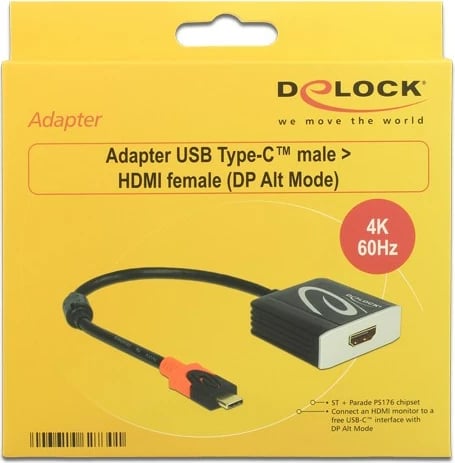 Adapter DeLOCK 62730, 4096 x 2160 pixels, i zi