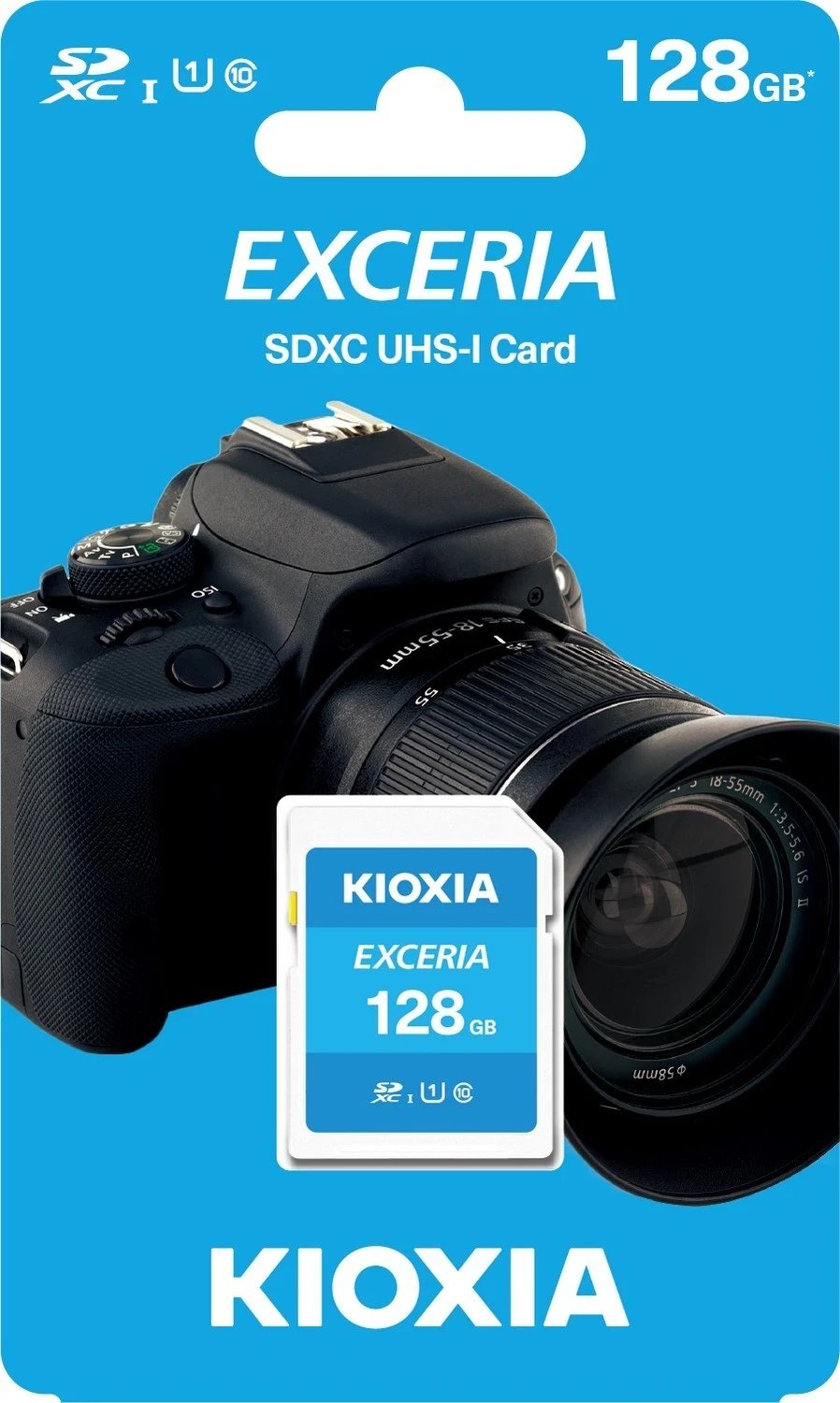 Kartë kujtese Kioxia Exceria N203 SDXC 128GB UHS-I U1