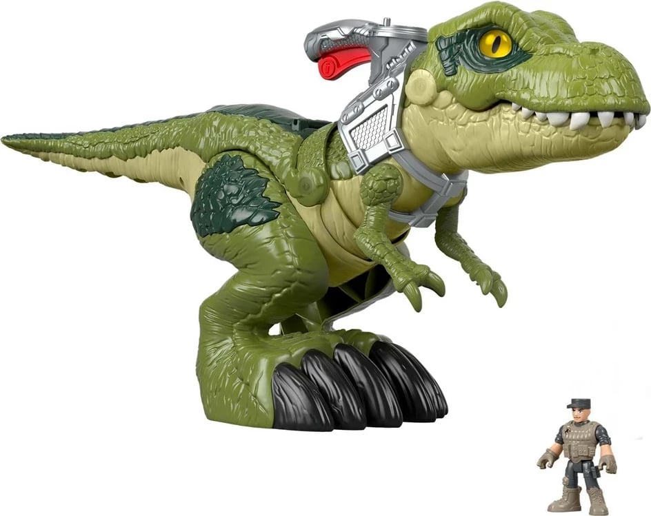 Lodra dinosaur Imaginext Jurassic World Mega Mouth T.Rex, MATTEL, Shumëngjyrësh