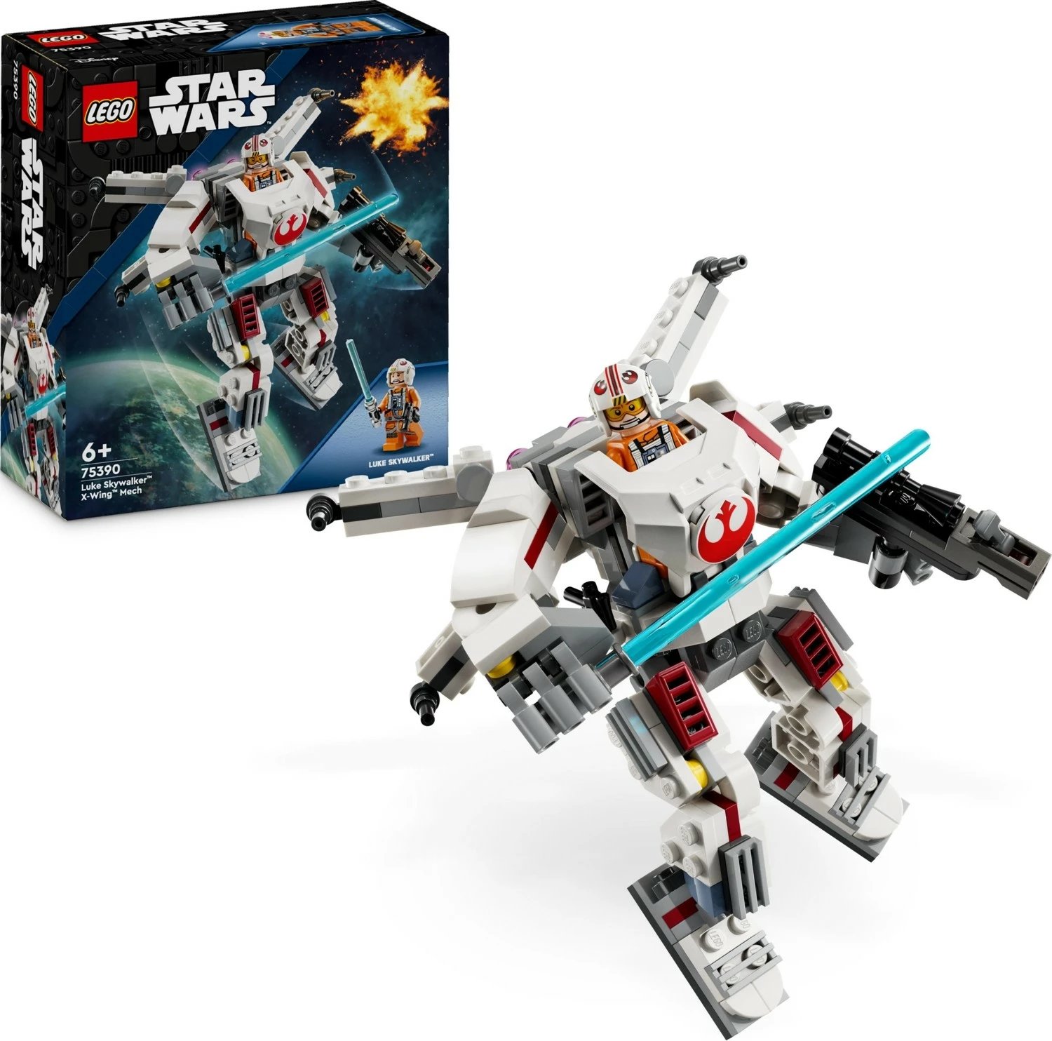 Lego Star Wars Luke Skywalker X-Wing Robot 75390, 195 pjesë