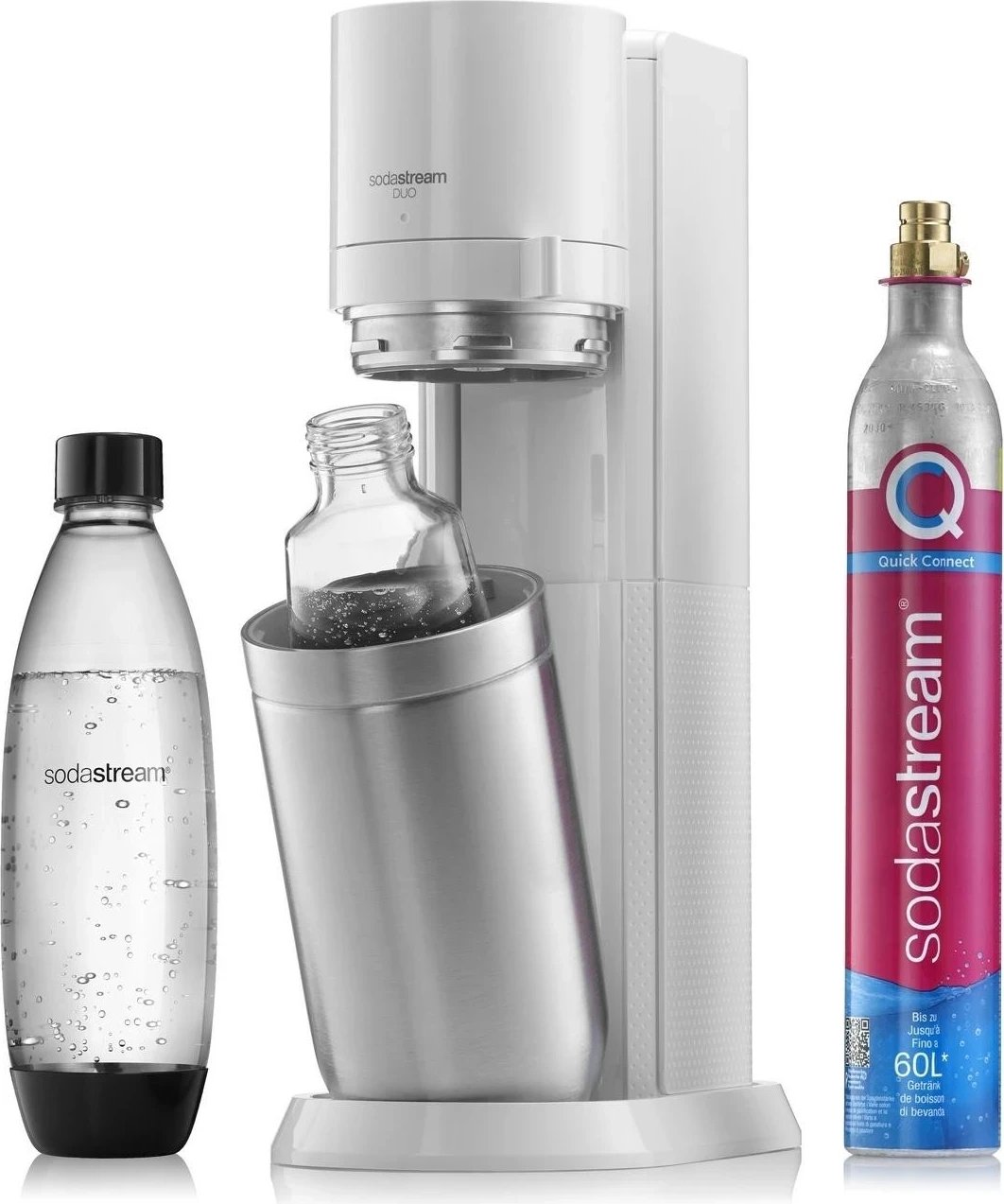 Saturatori SodaStream DUO, i bardhë