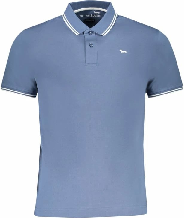 Fanellë polo për meshkuj Harmont & Blaine, blu