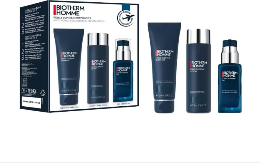 Set Biotherm Force Supreme Men's Care