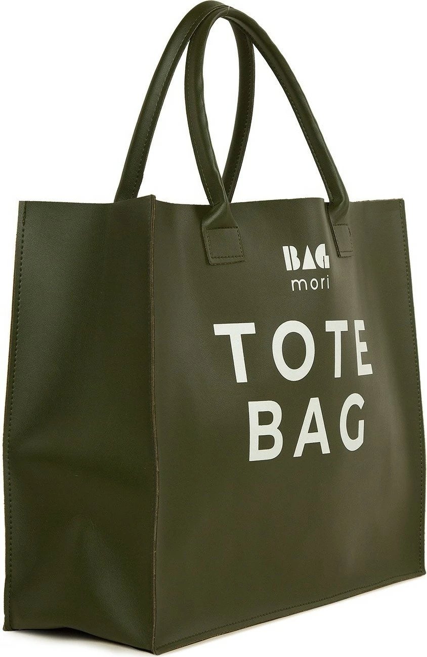 Çantë tote Bagmori, khaki