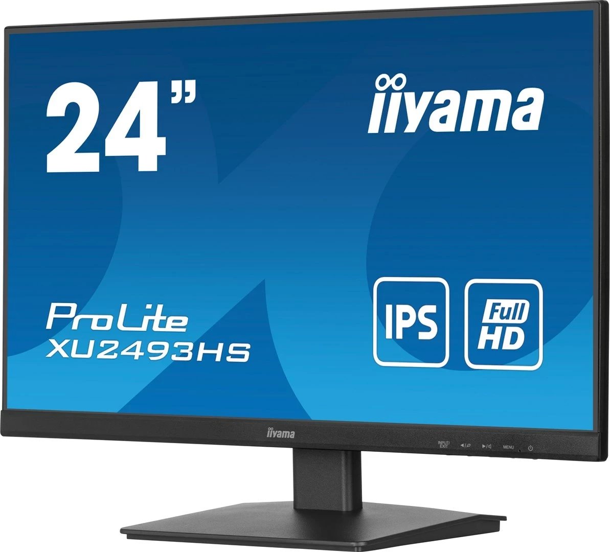 Monitor kompjuteri IIYAMA ProLite XU2493HS-B6, 60.5 cm (23.8") Full HD LED, E zezë