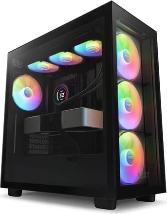 Kasë NZXT H7 Elite RGB, Midi Tower, e zezë