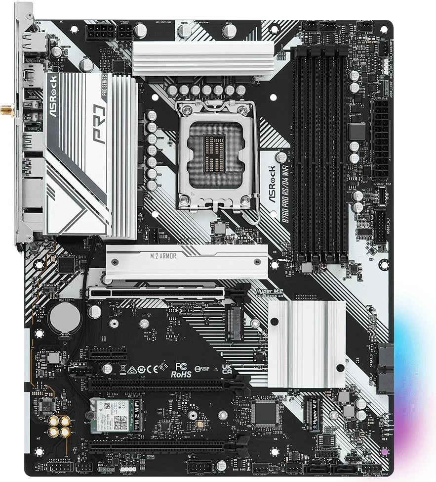 Pllakë amë ASRock B760 PRO RS/D4 WIFI