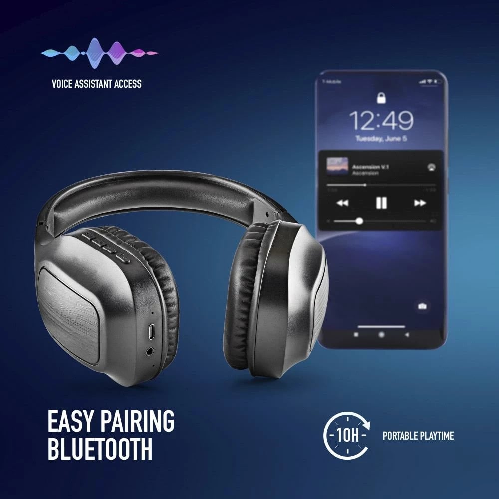 Kufje Bluetooth NGS Artica Wrath, e zezë