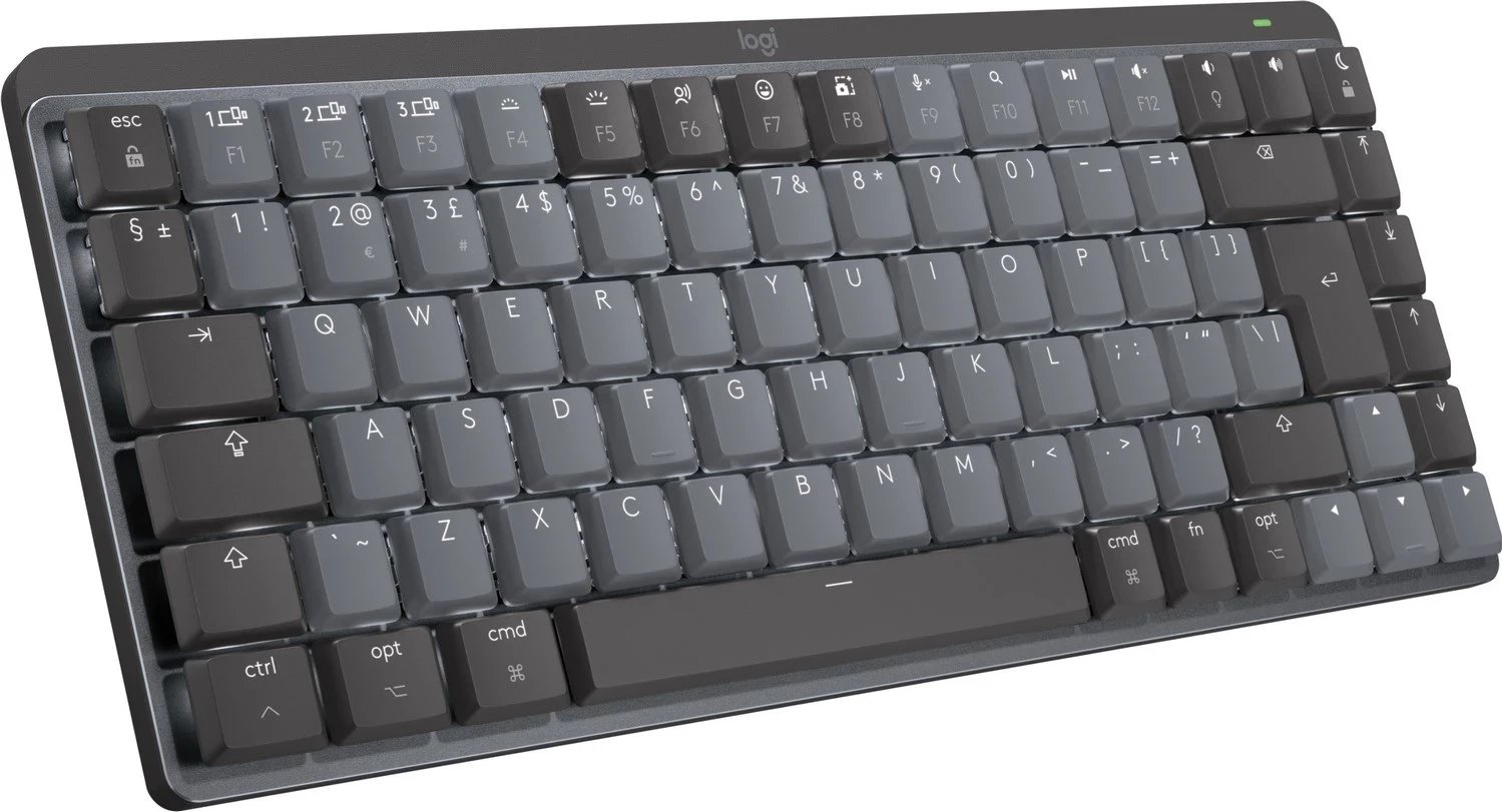 Tastierë mekanike Logitech MX Mini për Mac Star Grey (Silent Springback)