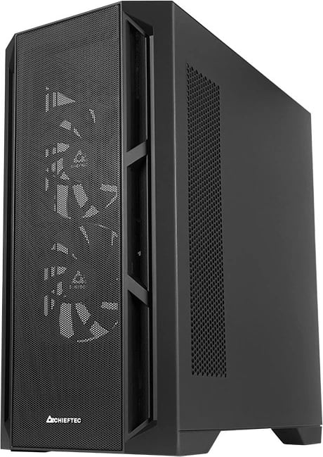 Kasë Chieftec APEX AIR GA-01B-M-OP, ATX, Midi Tower, PC, EATX, micro ATX, Mini-ITX, SPCC, Gaming, e zezë