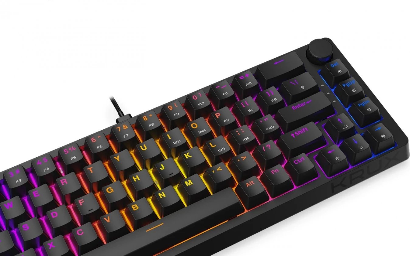 Tastierë gaming KRUX ATAX Pro e zezë