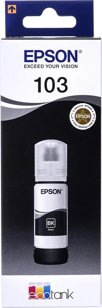 Bojë Epson 103 Original, e zezë, 1 copë