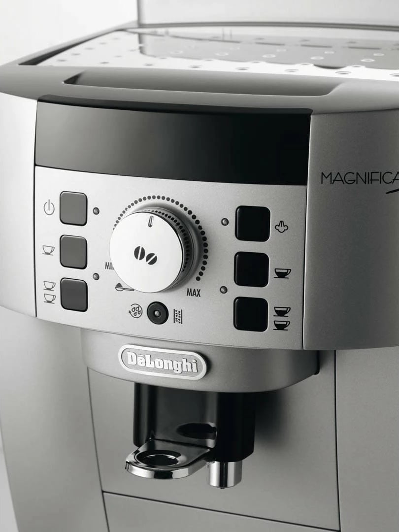 Aparat espresso De’Longhi ECAM 22.110.SB, 1.8 L, Kafe kokrra, Kafe e bluar, Mulli i integruar, 1450 W, E zezë, Argjend