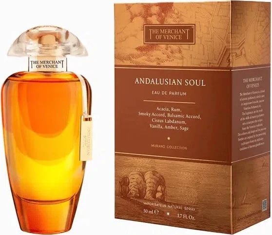 Eau de Parfum The Merchant Of Venecie Andalusian Soul, 50 ml