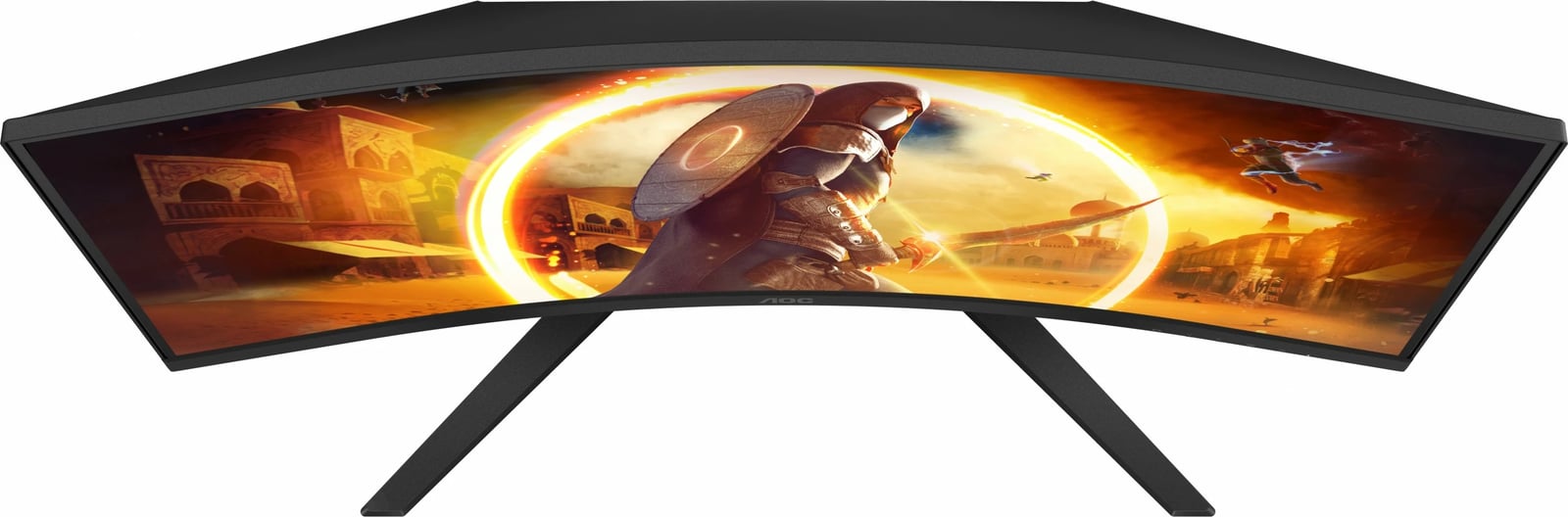 Monitor AOC G4 CQ32G4VE, 32", Quad HD, 0.5 ms, i zi, i hirtë