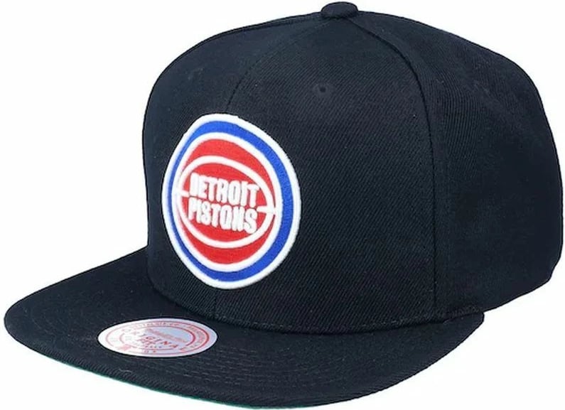 Kapelë Mitchell & Ness NBA Detroit Pistons Top Spot Snapback për Meshkuj, Blu Marin