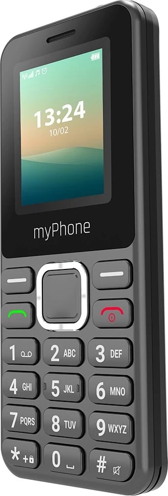 Celular myPhone 2240 LTE, me memorje të brendshme 128GB, ngjyrë e zezë