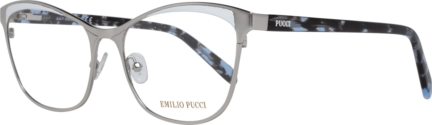 Korniza optike për femra Emilio Pucci, argjend