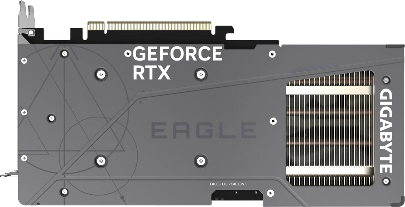 Kartë Grafike Gigabyte EAGLE GeForce RTX 4070 SUPER OC 12G, NVIDIA 12 GB GDDR6X, e Zezë