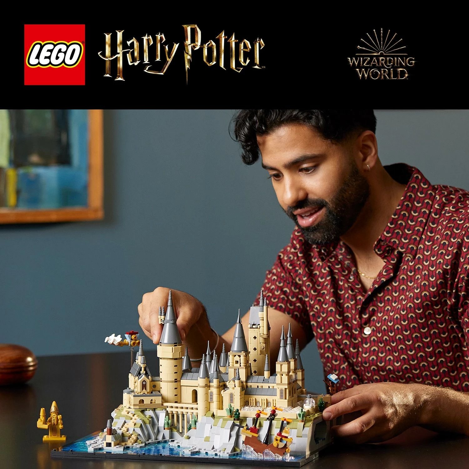 Set ndërtimi LEGO Hogwarts™ Castle and Grounds, 2660 copë