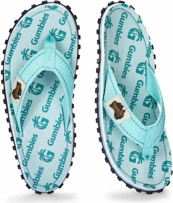 Flip-flops Gumbies, për meshkuj dhe fëmijë, të kaltër