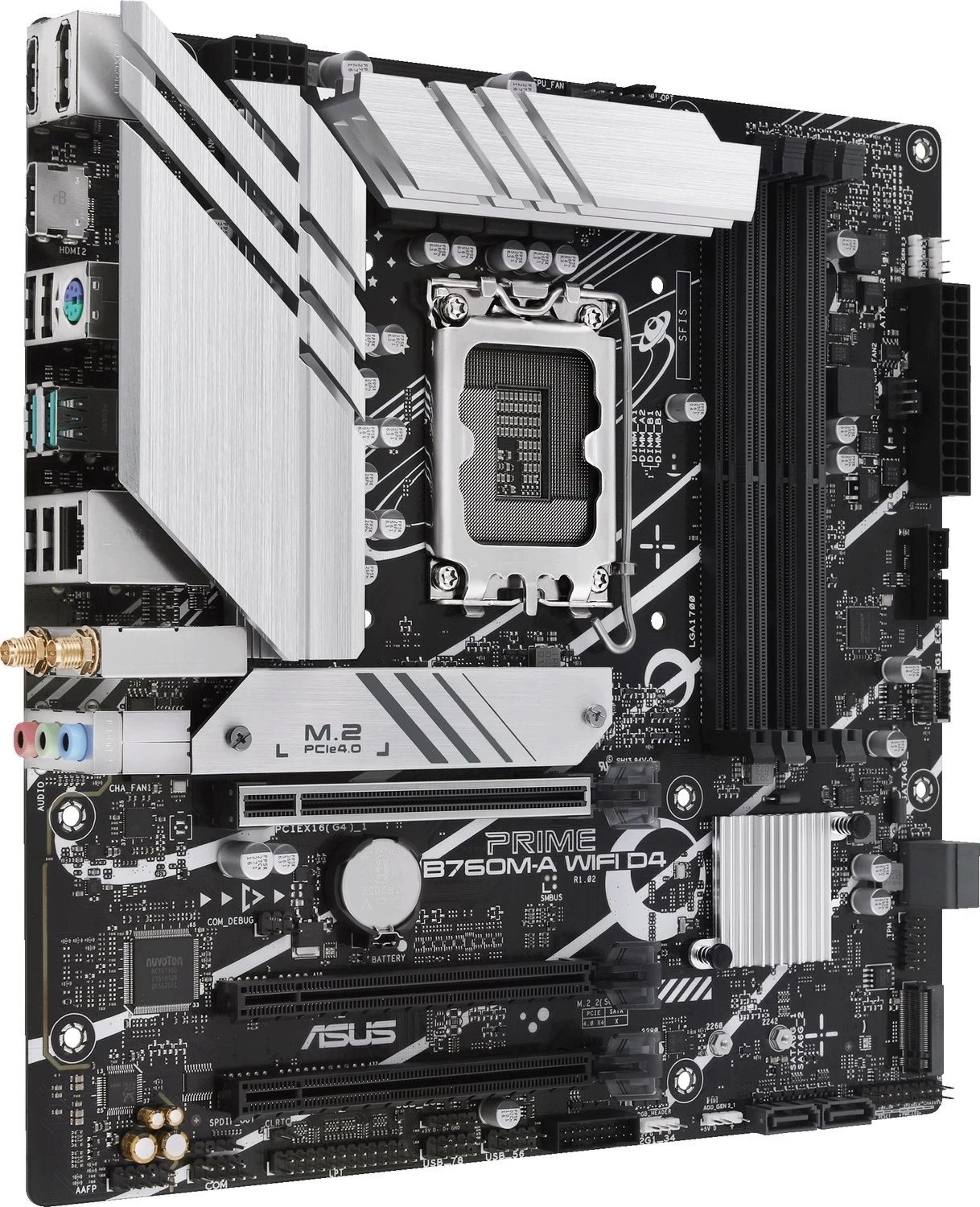 Pllakë amë ASUS Prime B760M-A D4