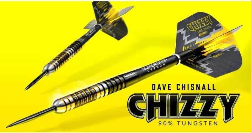 Shigjeta për Dart Harrows Chizzy, 90% Tungsten