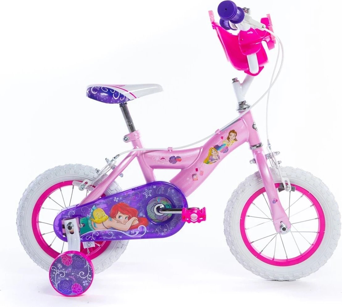 Biçikletë për fëmijë, HUFFY 22491W Disney Princess, 12 inç, Rozë