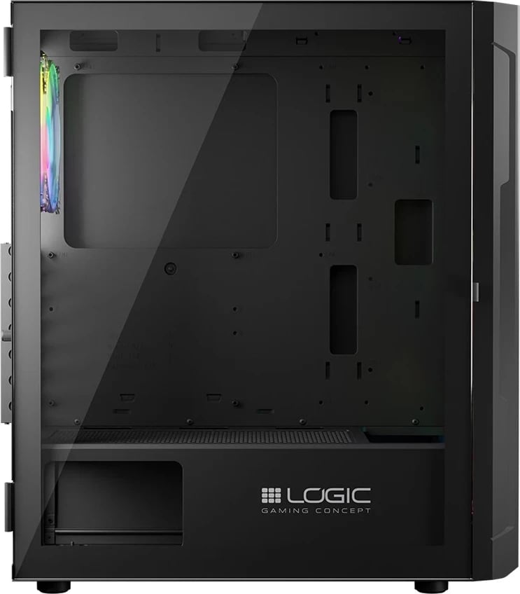 Kasë LOGIC ARAMIS ARGB MINIDI USB 3.0, e Zezë