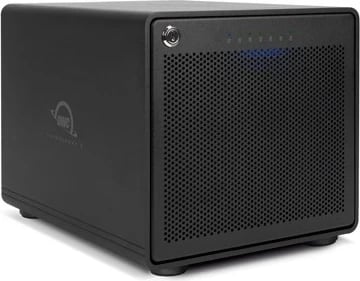 Kasë RAID OWC ThunderBay 8 me 8xSSD/HDD dhe 2xThunderbolt 3, e zezë