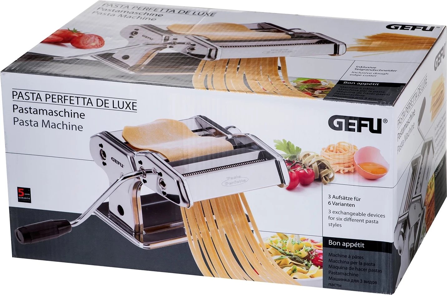 Makinë për pasta dhe ravioli GEFU 28300, Manuale