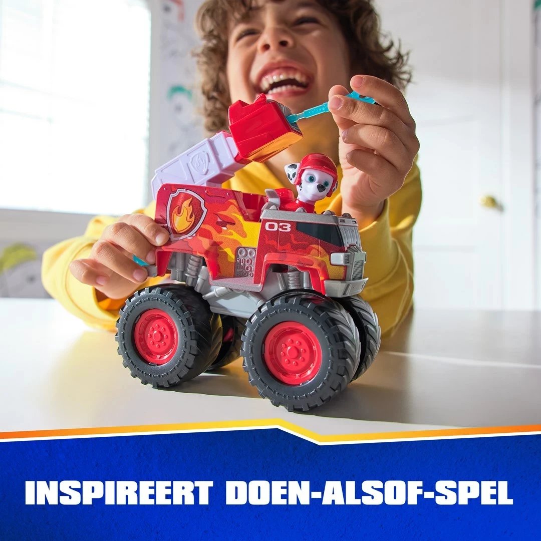 Vetura lodër SPIN MASTER PAW Patrol Marshall, e kuqe