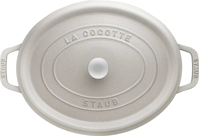 Tavë ZWILLING STAUB LA COCOTTE, 4.2 L, e bardhë