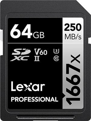 Kartë kujtese Lexar Professional 1667x SDXC 64GB
