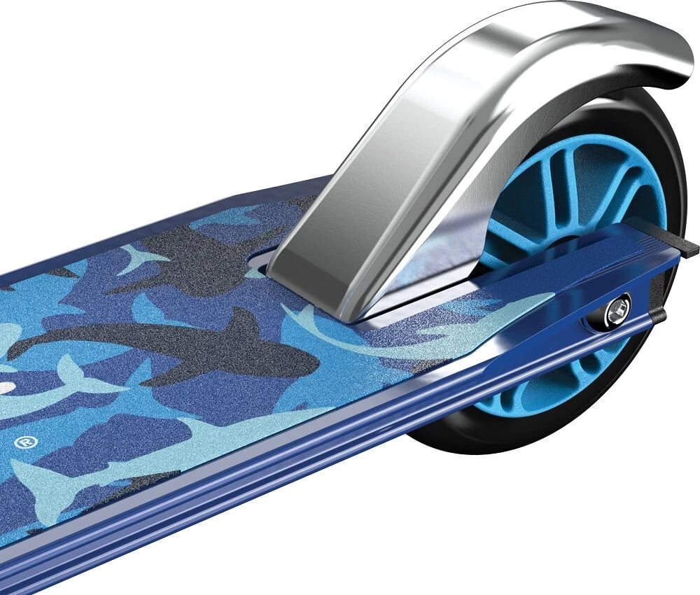 Scooter Razor Model A Shark Camo, blu