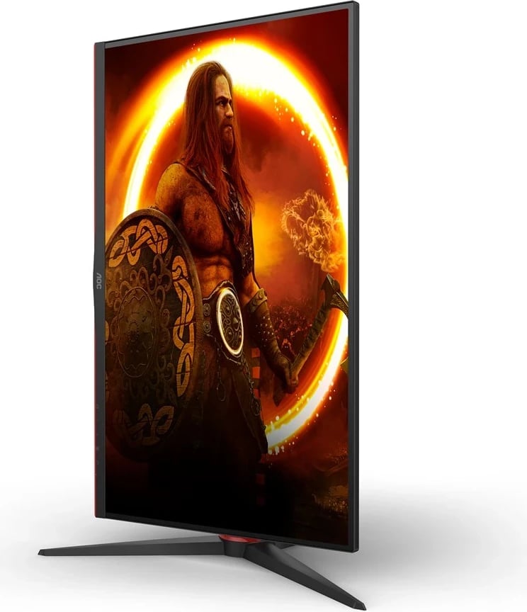 Monitori Aoc G2 Q27g2u Bk, 27 Inç, Quad Hd Led, Zi E Kuqe 