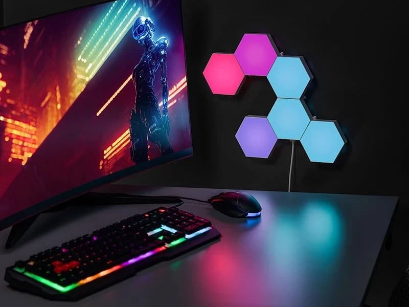 Llambat Hexagonale RGB Tracer Smart Hexagon TRAOSW47256