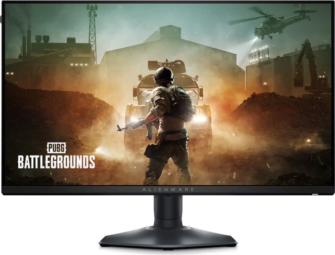 Monitor për lojëra Dell Alienware AW2523HF, 24.5", Fast IPS, Full HD, 360Hz, DisplayPort, HDMI, me ngjyrë të zezë