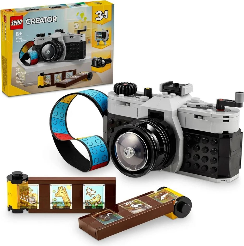 Set LEGO Creator 3-in-1 31147 Retro Kamera