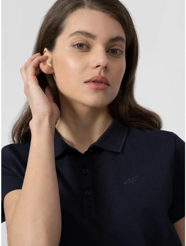 Maicë polo për femra 4F, blu marine