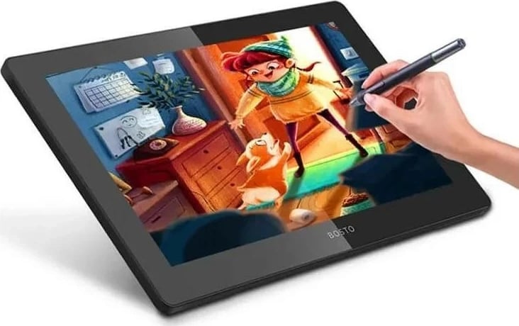 Tablet grafik Bosto All-in-one Studio 16HDT, 15 inch, 8GB RAM, 256GB SSD, Windows 10