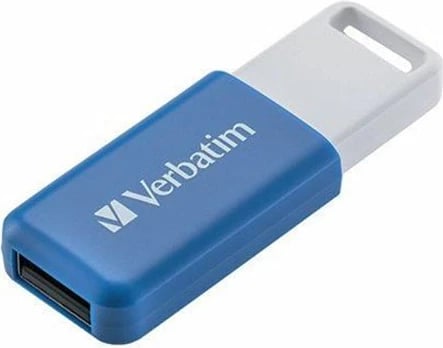 Flash Drive USB Verbatim DataBar, 64GB, i kaltër 