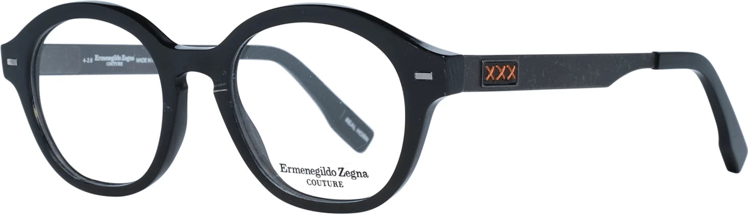 Korniya optike për meshkuj Zegna Couture, të zeza