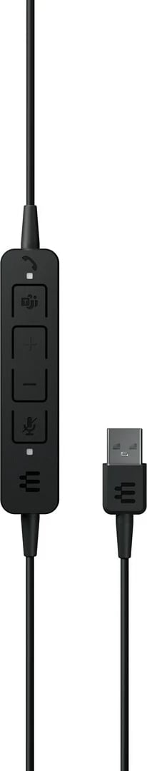 Kufje EPOS ADAPT 160T USB II, e zezë