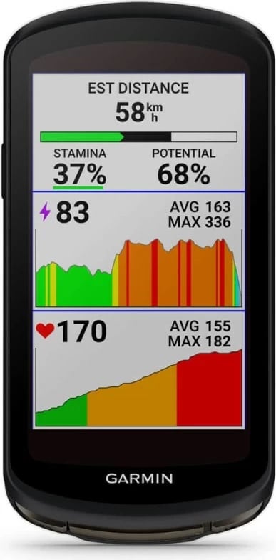 Kompjuter biçikletash Garmin Edge 1040 Solar, 64 GB, i zi