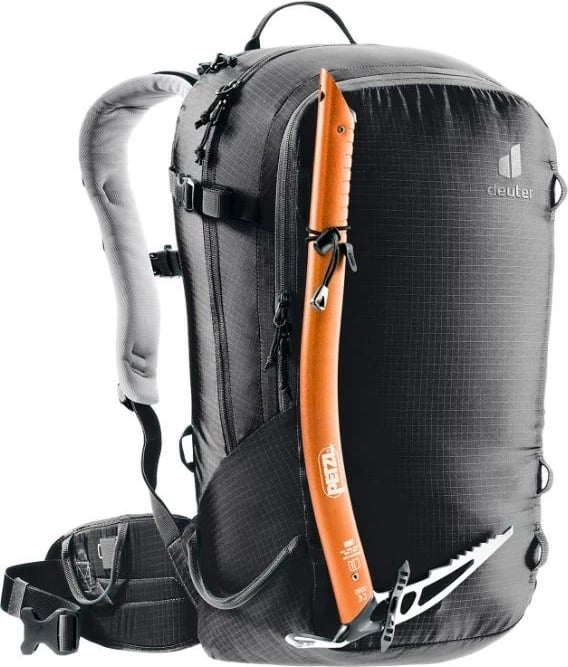 Çantë shpine Deuter Freerider 28 SL për skydiving, e zezë