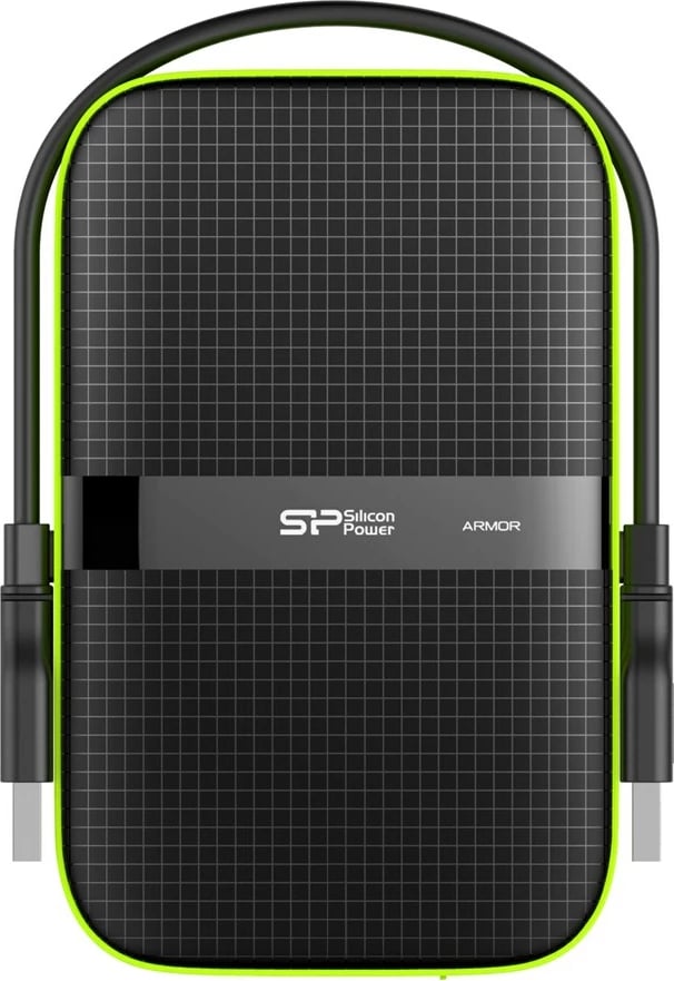 Disk HDD Silicon Power Armor A60, 4TB, i zi / gjelbër