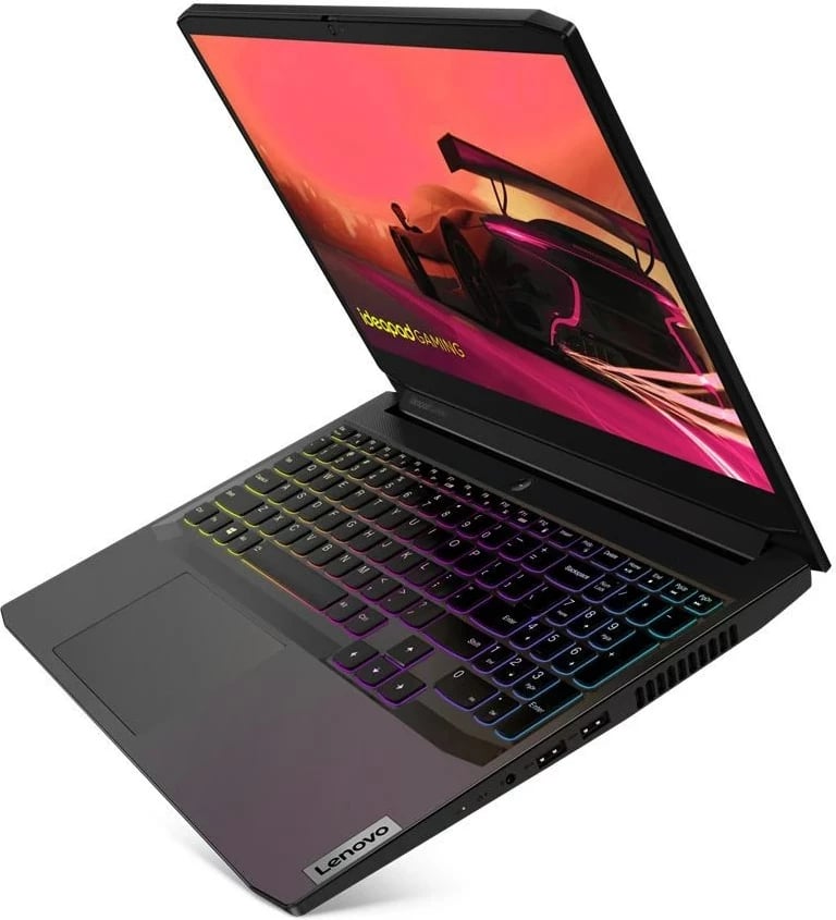 Laptop Lenovo IdeaPad Gaming 3, 15.6", AMD Ryzen 5, 16GB RAM, 512GB SSD, Nvidia GeForce RTX 2050, i zi