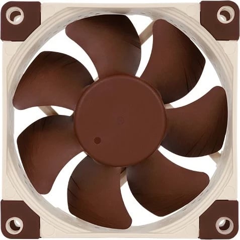 Ventilator për kasë kompjuteri Noctua NF-A8 ULN, 8 cm, Bezhë dhe Kafe